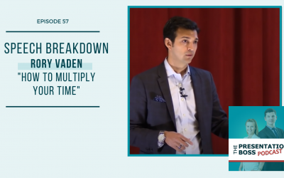 57. Speech Breakdown: TEDx Talk by Rory Vaden “How to Multiply Your Time”