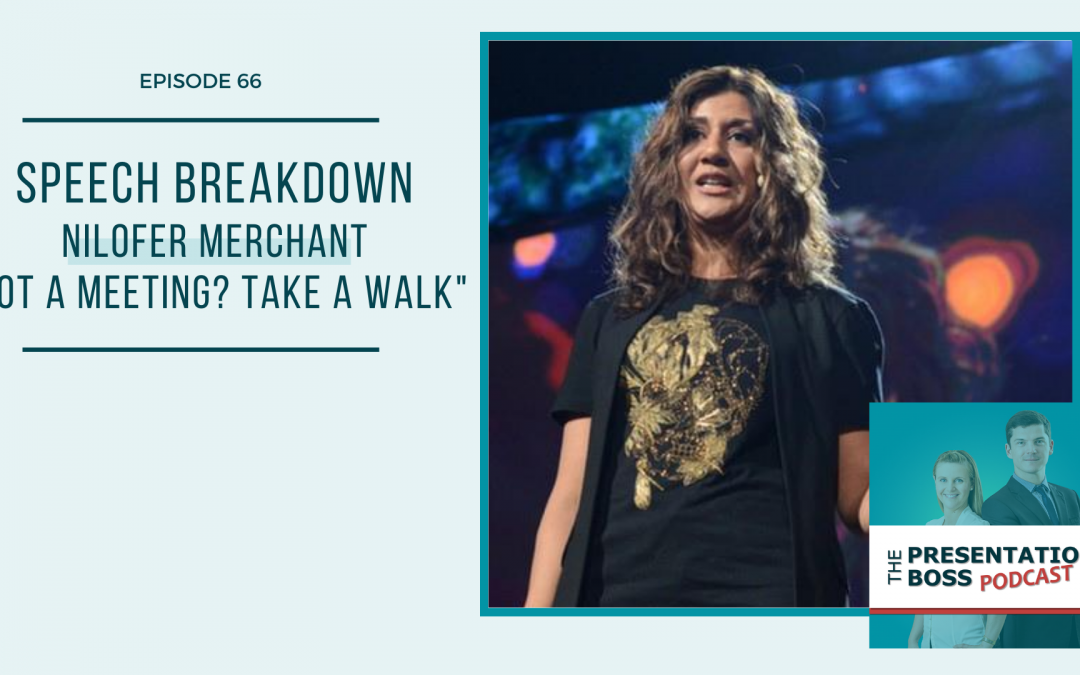 66. Speech Breakdown: TED Talk by Nilofer Merchant “Got A Meeting? Take A Walk”